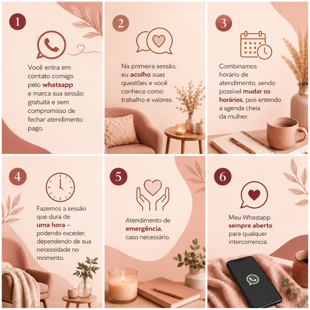 como funciona as sessões de terapia para mulheres. psicanalista especialista em saúde mental de mulheres - débora nascimento